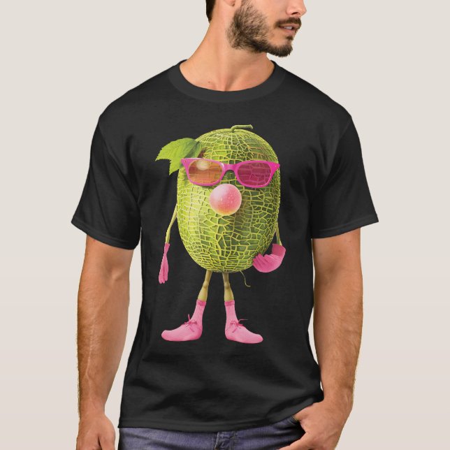 Honungmelon Bubble Gum T Shirt (Framsida)