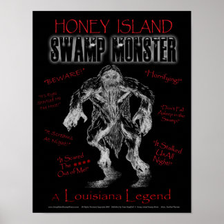 Honungöns träskhammare Poster