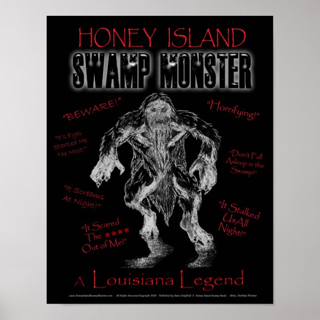Honungöns träskhammare Poster (Framsidan)
