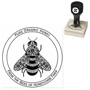 Honungsbee Apiary Stämpel