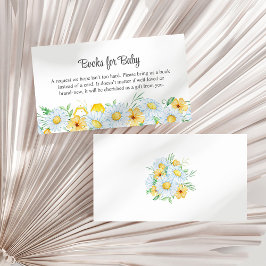 HonungsBee Chamomile Baby Shower Bokar för Baby Tilläggskort