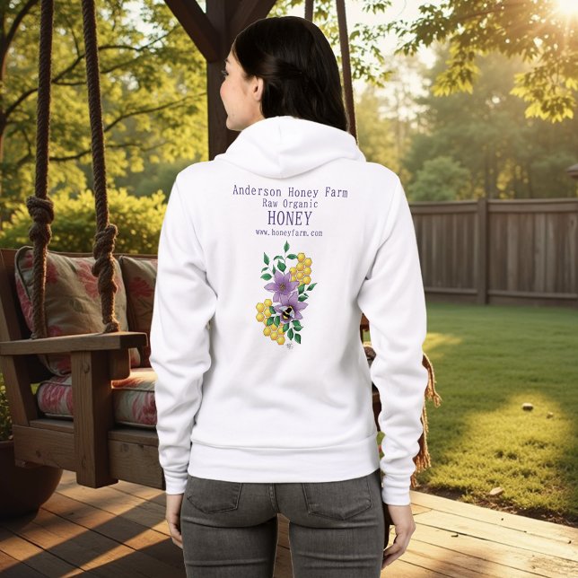HonungsBee Farm Gult Lavender T Shirt (Skapare uppladdad)