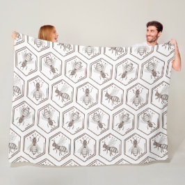HonungsBee Fleece Blanket