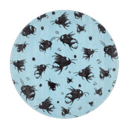 Honungsbee Glass Chopping Board - Gift för Mamma