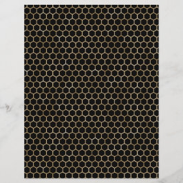 HonungsBee Golden Honeycomb-skrapbok Papprare Laka