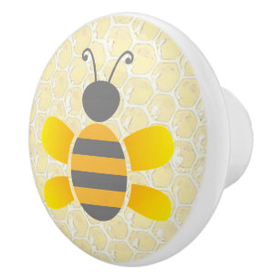 Honungsbee Honeycomb Bee Bees Hive Cabinet Knobs Knopp
