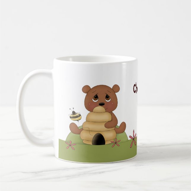 Honungsben Kaffemugg (Vänster)