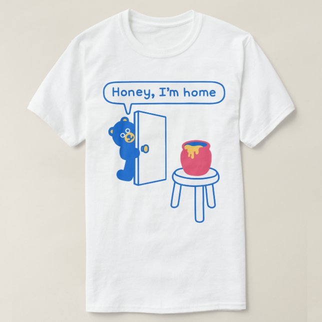 Honungsben T Shirt (Design framsida)