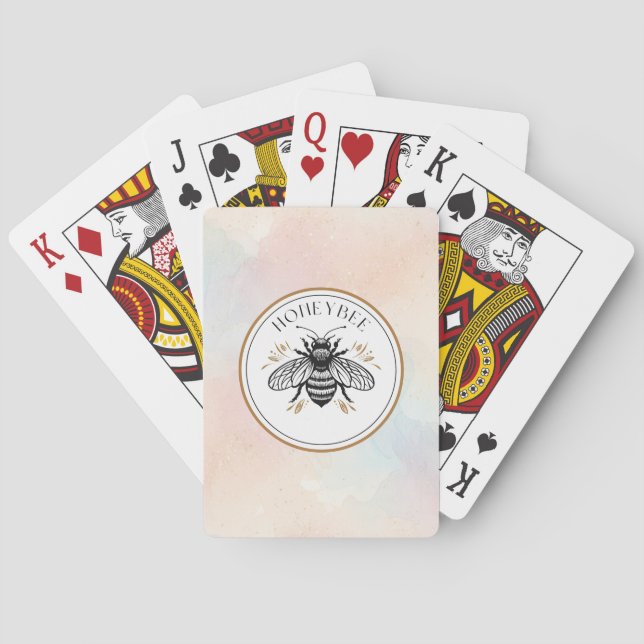 Honungsbi Casinokort (Baksidan)