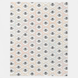 Honungsbi Fleecefilt