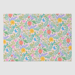 Honungsbi, Ladybug, Butterfly, Dragonfly & Flowers