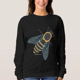 Honungsbi (levande) - Kvinnors grundläggande sweat T Shirt