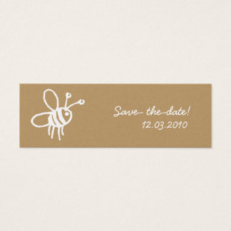 Honungsbi Litet Visitkort