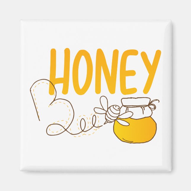 Honungsbi Magnet (Framsidan)