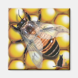 Honungsbi Magnet