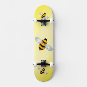 Honungsbi Mini Skateboard Bräda 18,5 Cm