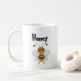 Honungsbi Nature Insekt Wildlife Animal Kaffemugg