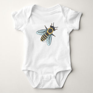 Honungsbi (vit) - Bodysuit T Shirt