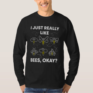 Honungsbibiodlare citerar jag precis som bin i Ver T Shirt