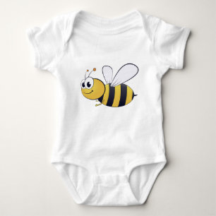 Honungsbiets Tecknad/Clipart Jersey Bodydress T Shirt