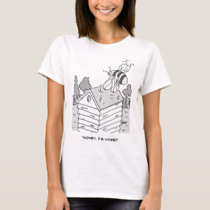 Honungsbin återvänder till sin Beehive Funny T Shirt