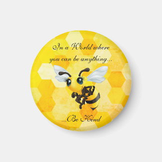 Honungsbin "Be Kind" Magnet