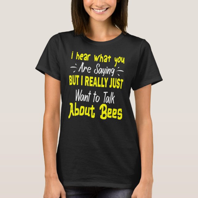 Honungsbin Bee Keeper Bebiodling Friend 1 T Shirt (Framsida)