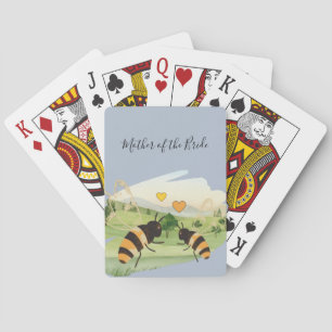 Honungsbin Beek-odlare Bröllop Casinokort