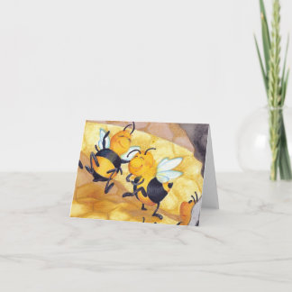 Honungsbin Dance/Notecard Kort