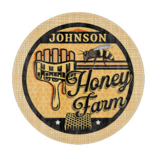 Honungsbin Farm Personlig NAMN Sweet Beehive