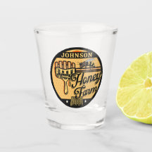 Honungsbin Farm Personlig NAMN Sweet Beehive