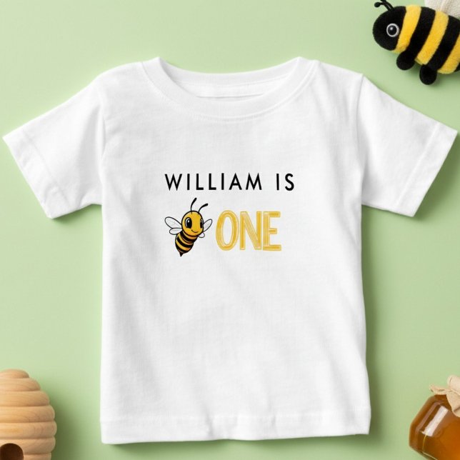 Honungsbin Födelsedagsfest 1:a bisdagen Baby T-Shi T Shirt (Skapare uppladdad)