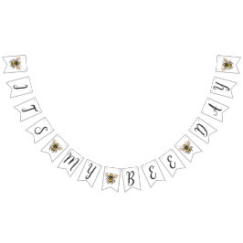 Honungsbin Första födelsedag i Flaggor