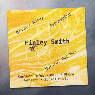 Honungsbin hexagon Anpassningsbar med blandad färg