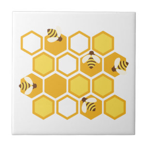 Honungsbin Hive Kakelplatta