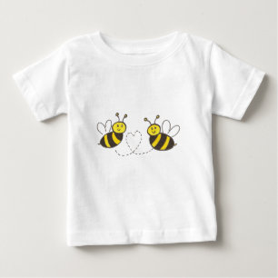 Honungsbin med hjärta t-shirt