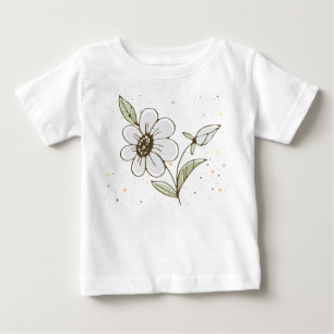 Honungsbin, mjölk och Baby-bin i sjölösa Mönster T Shirt