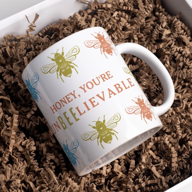 Honungsbin Mors dag Gift Kaffemugg (Skapare uppladdad)