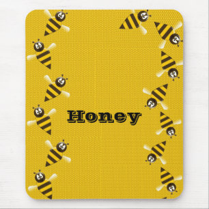 Honungsbin Mouse Pad Musmatta