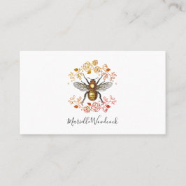 Honungsbin och humle av Ro Visitkort