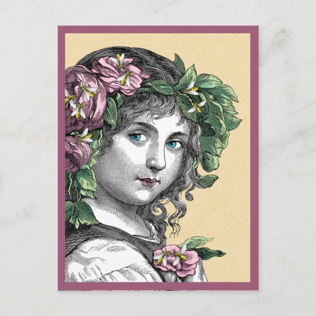 Honungsbin och Ro Vykort (Framsida)