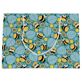 Honungsbin och solblommor