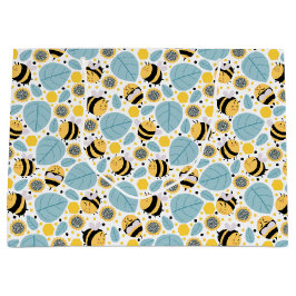 Honungsbin och solblommor