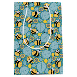 Honungsbin och solblommor