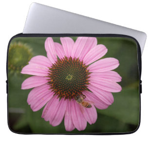 Honungsbin på Garden Flower Laptop Fodral