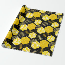 Honungsbin! Papper radbrytning Presentpapper