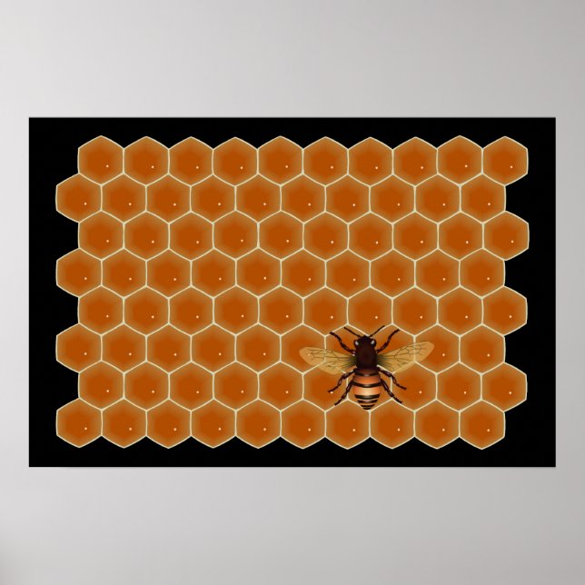 Honungsbin Poster (Framsidan)