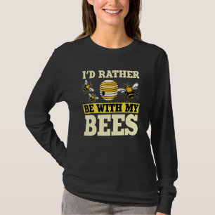Honungsbiodlarens citat-ID i stället för min bin T Shirt