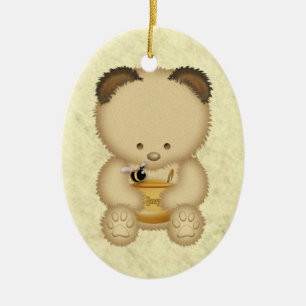 Honungsbjörn Personlig Ornament