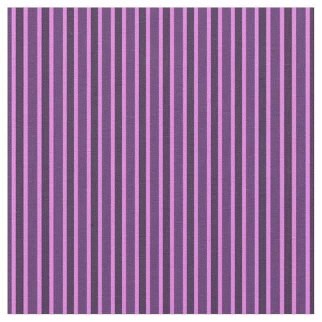 Honungsblomma, mörklila och violetta rosa ränder tyg (Närbild)